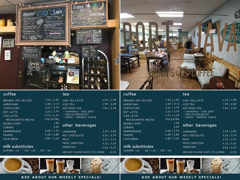 Port Java Menu