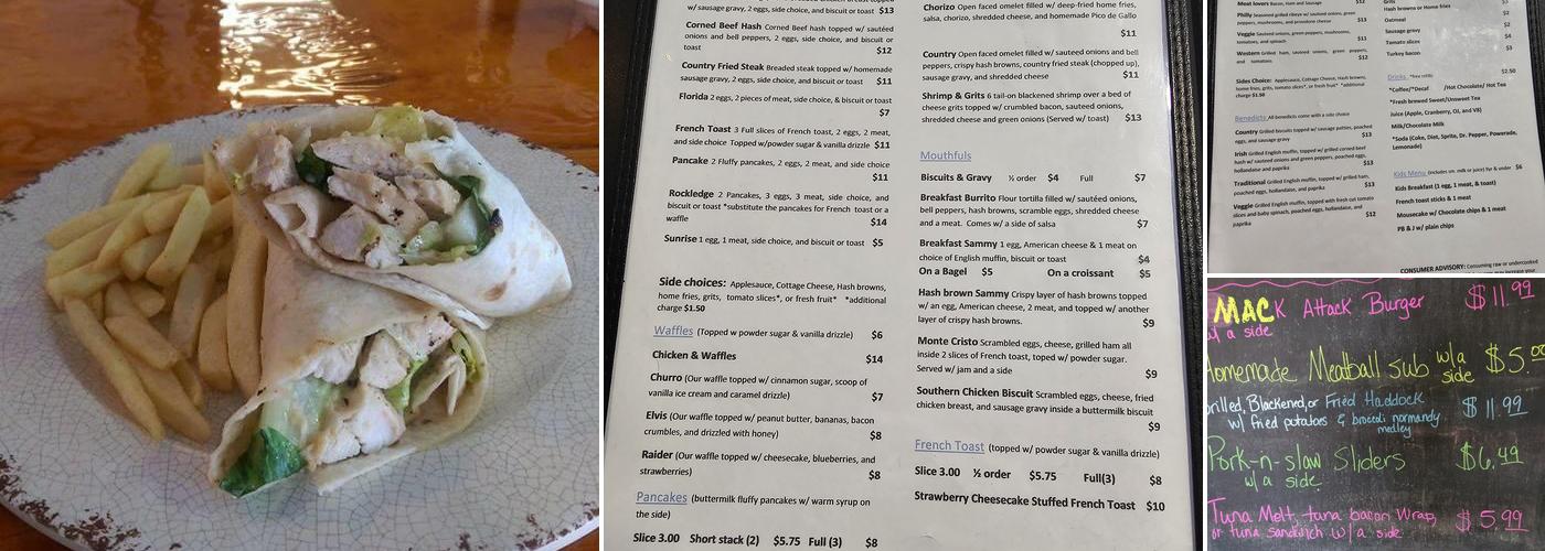 Rockledge Diner Menu