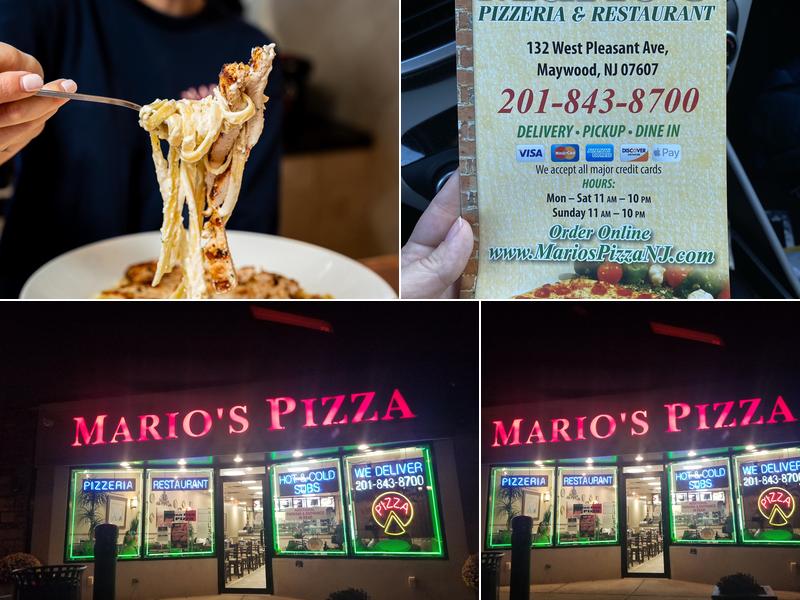 Mario's Pizza 132 W Pleasant Ave, Maywood