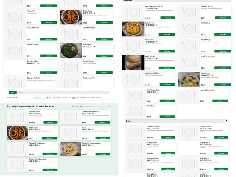 Natale's Pizzeria & Catering Menu