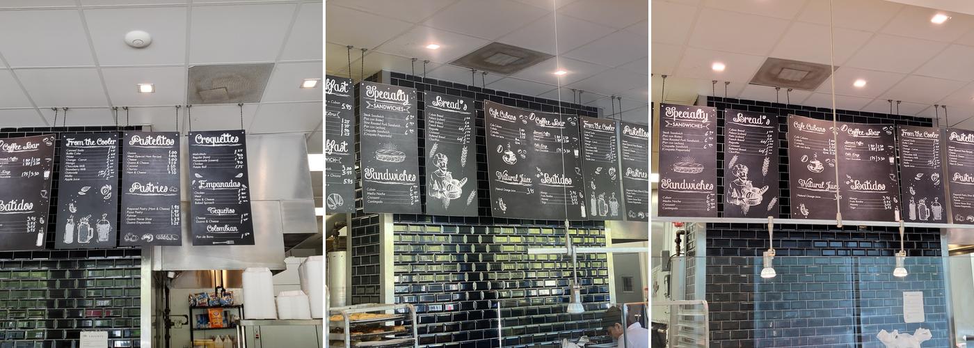 Party Cake Bakery Menu