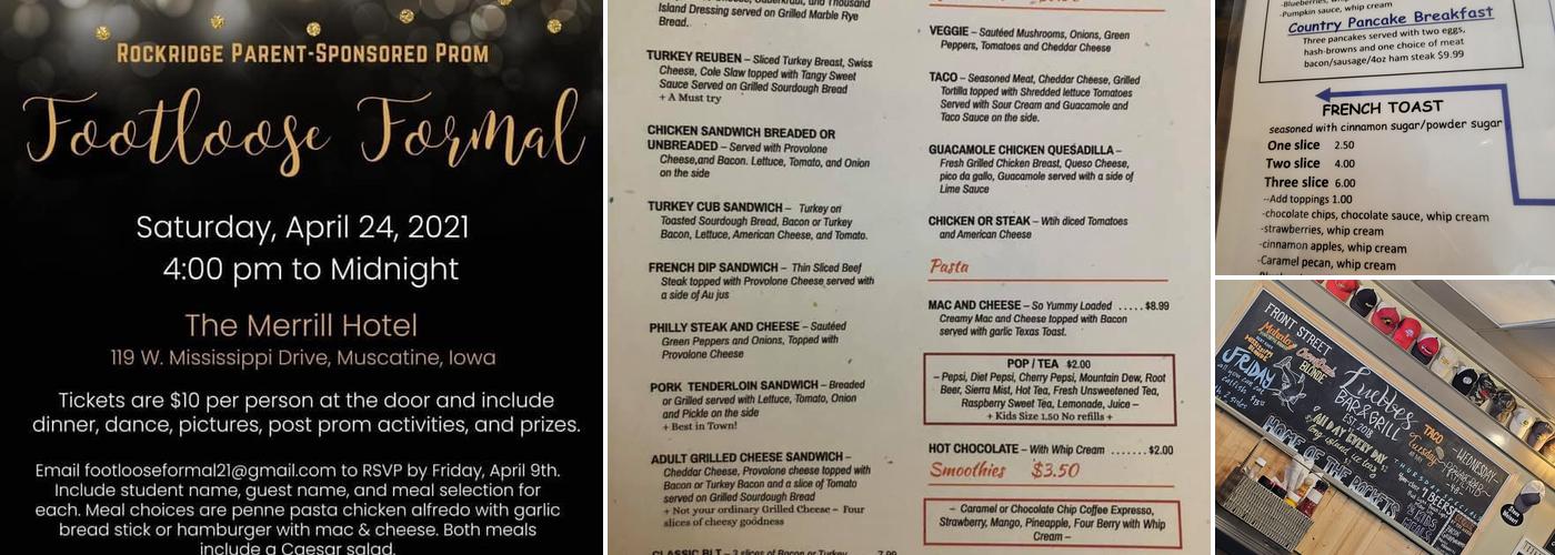 Luebbe’s Bar & Grill Menu