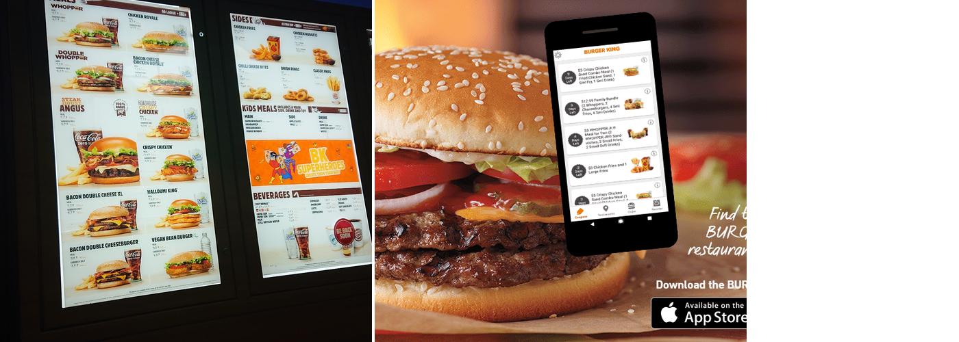 Burger King Menu