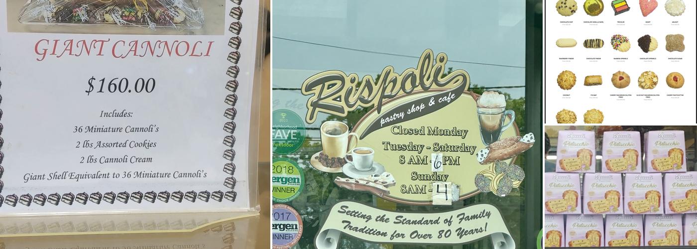 Rispoli Pastry Shop & Cafe Menu