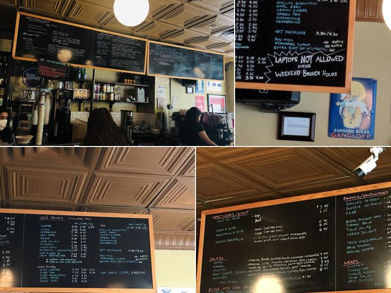Cafe Amrita Menu