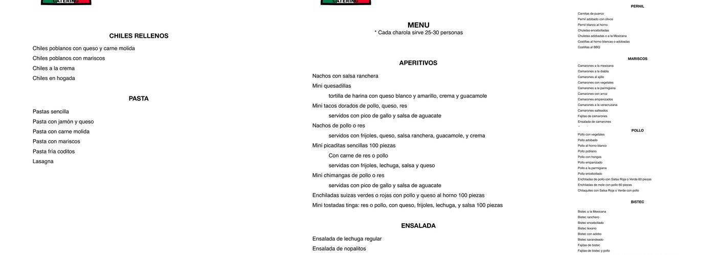 Nely's Menu