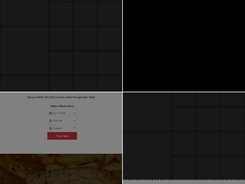 Milton's Menu