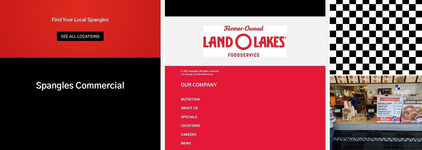 Spangles Menu