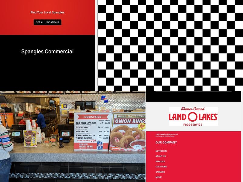 Spangles Menu