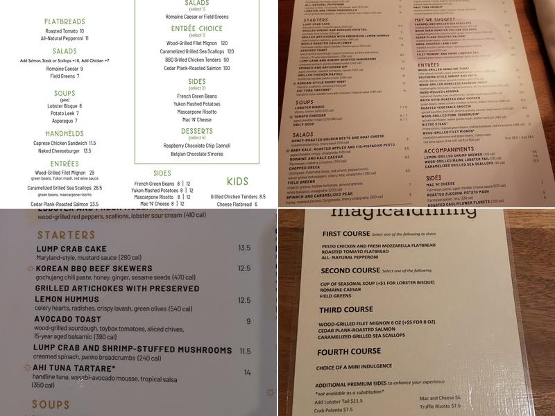 Seasons 52 Menu