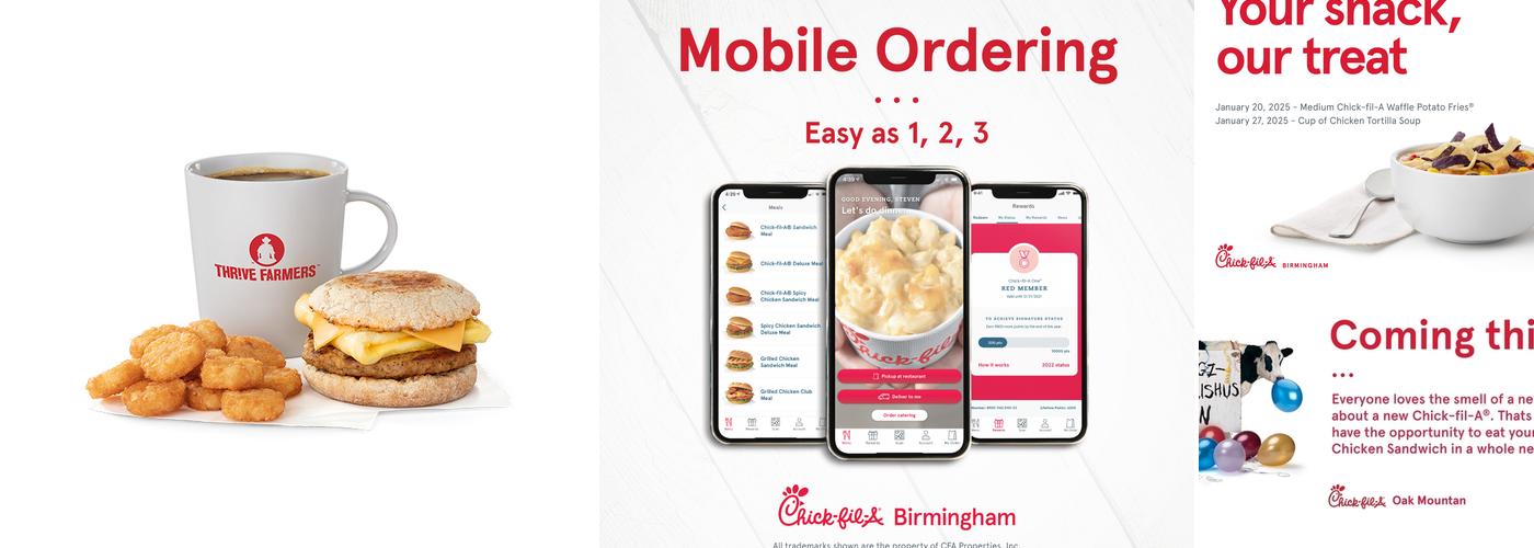 Chick-fil-A Menu