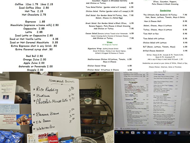 Wraps Delight Cafe Menu