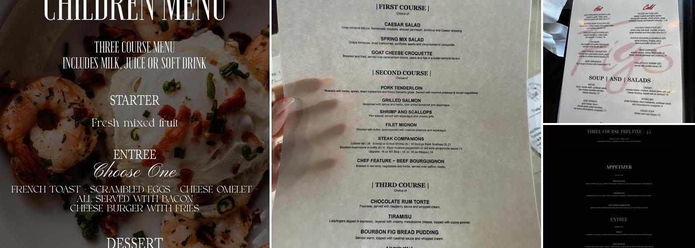 Fig's Prime Menu