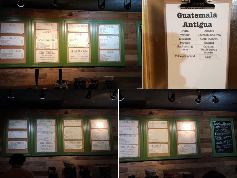 Coffee Times Coffee House Menu