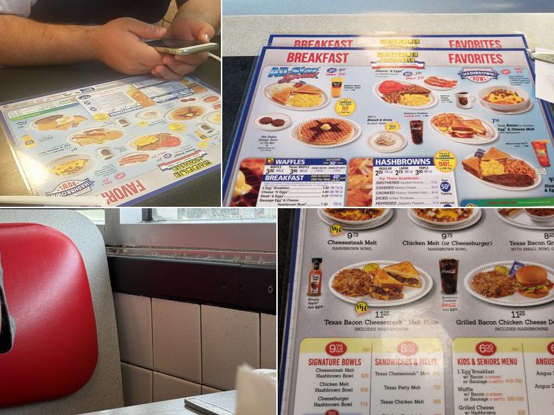 Waffle House Menu