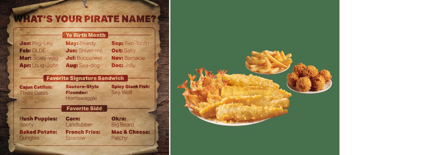 Captain D's Menu