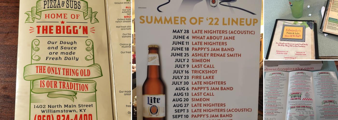 Edwardo's Pizza & Subs LLC Menu