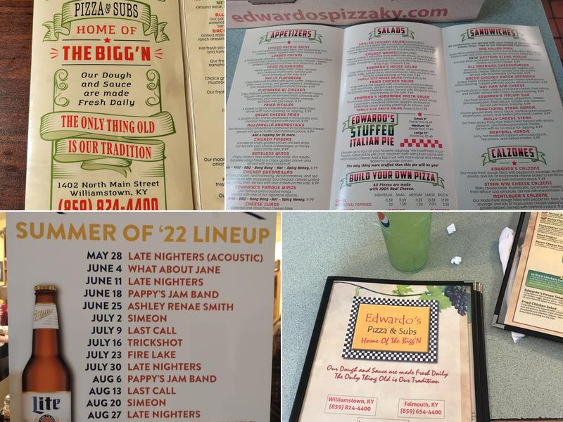 Edwardo's Pizza & Subs LLC Menu