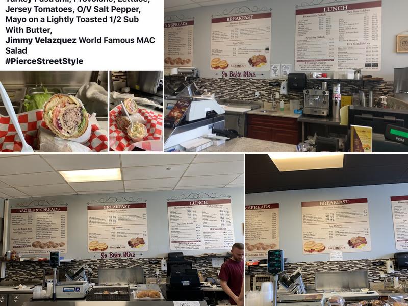Pierce Street Bagel cafe Deli & Grill Menu