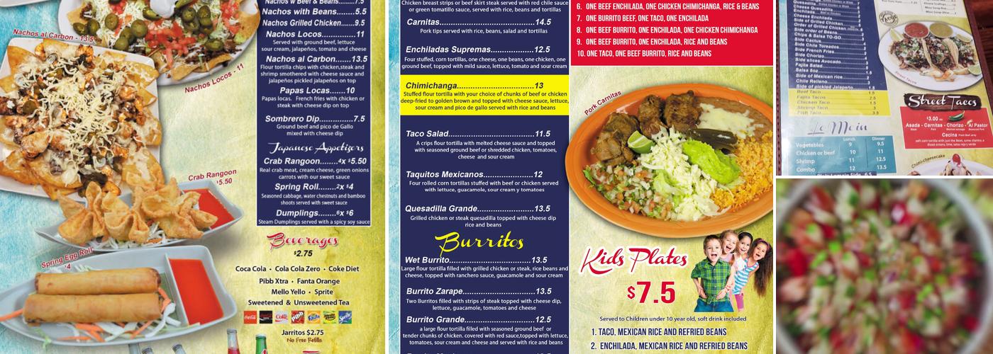 Wasabi Express Menu