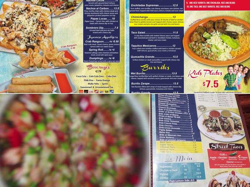 Wasabi Express Menu