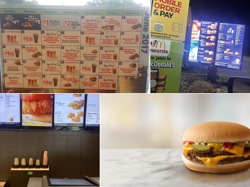 McDonald's Menu