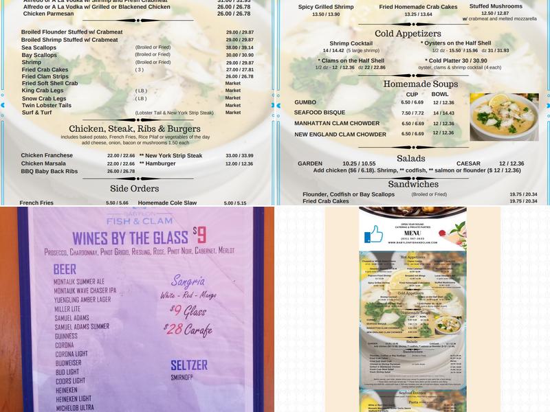 Babylon Fish & Clam Restaurant, Babylon Menu, Reviews (233), Photos
