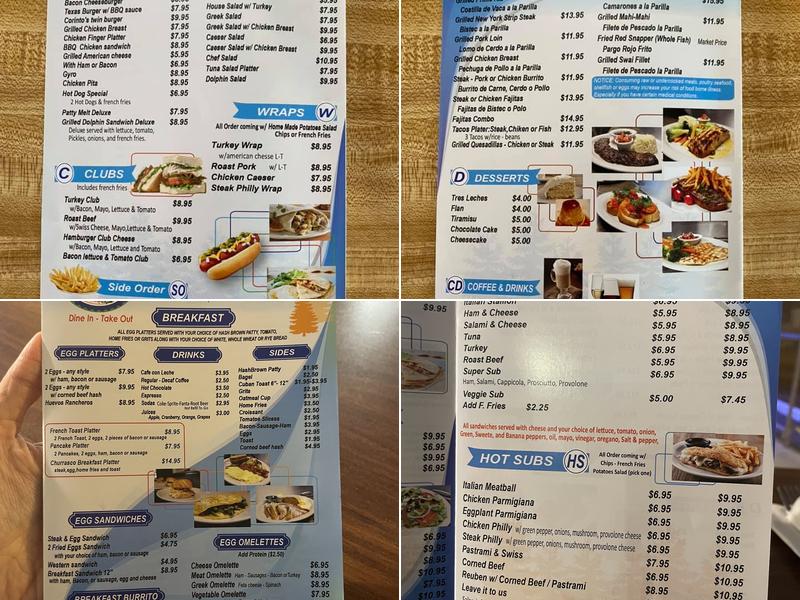 Corinto Restaurant Menu