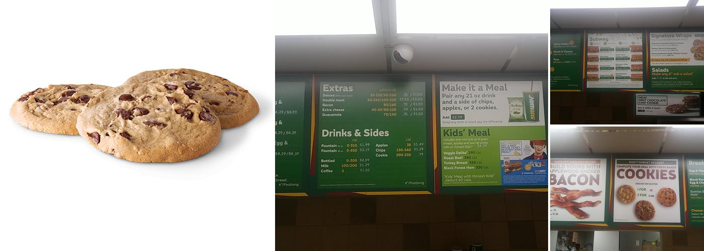 Subway Menu