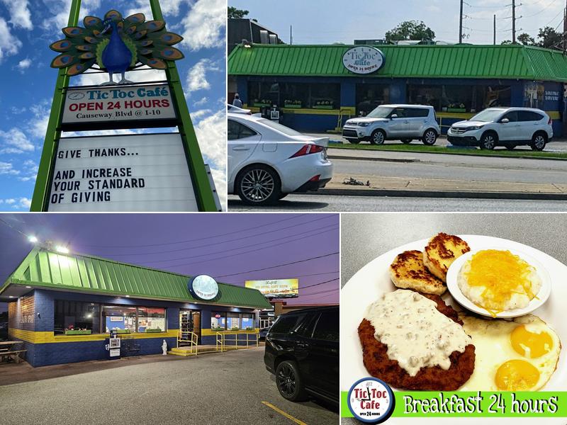 Tic-Toc Café 3205 36th St, Metairie