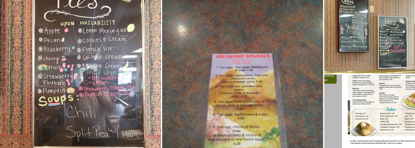 Northwind Grille Menu