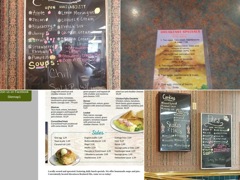 Northwind Grille Menu