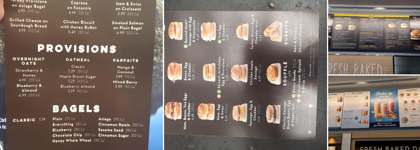 Caribou Coffee Menu