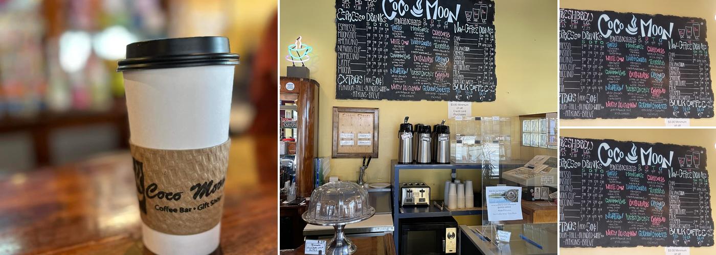 Coco Moon Coffee Bar Menu