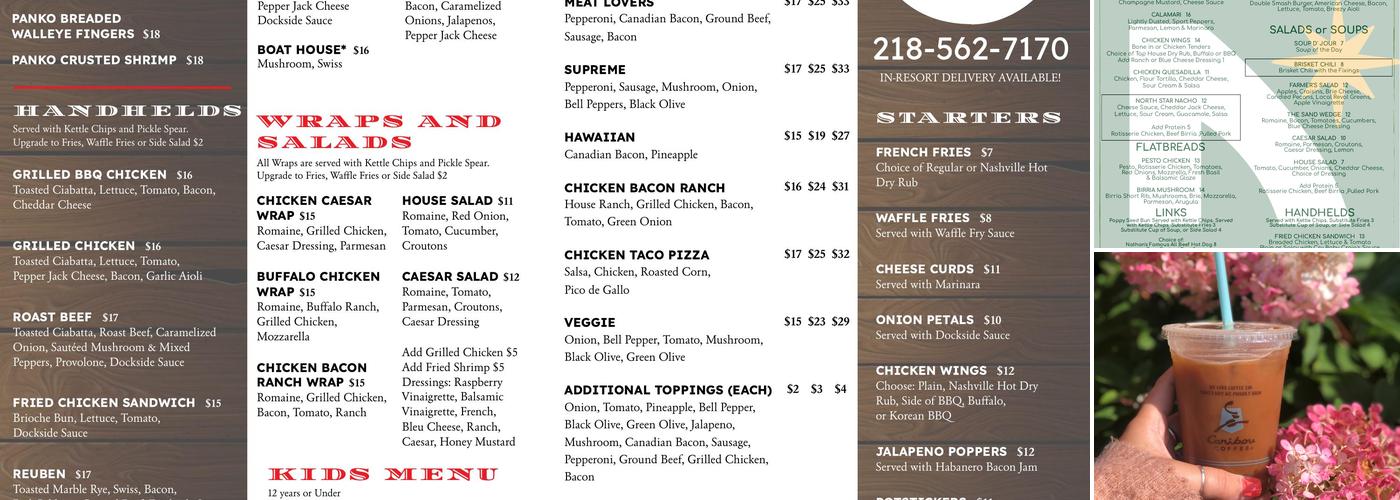 Coffee House Menu