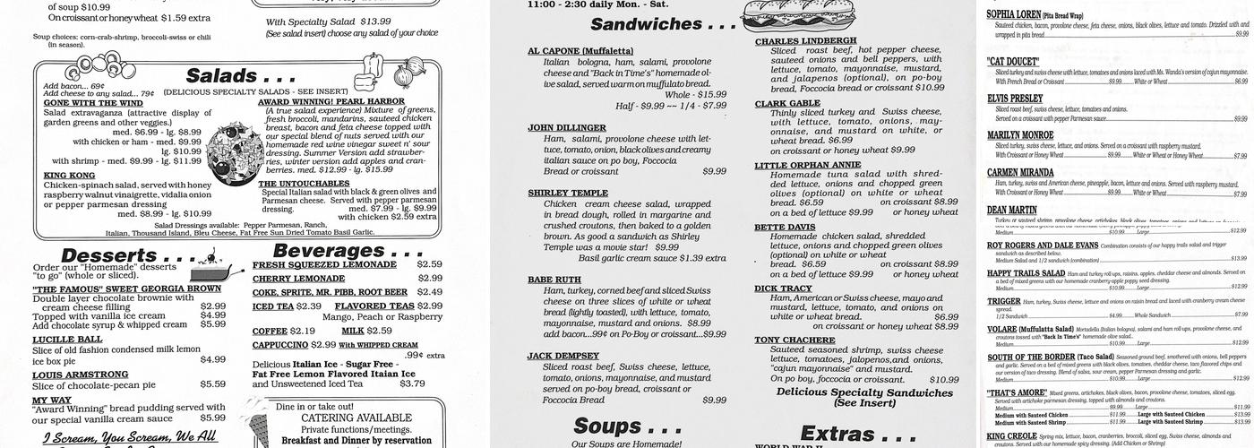 Back In Time Menu