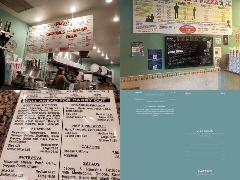 Fellini's Pizza Menu