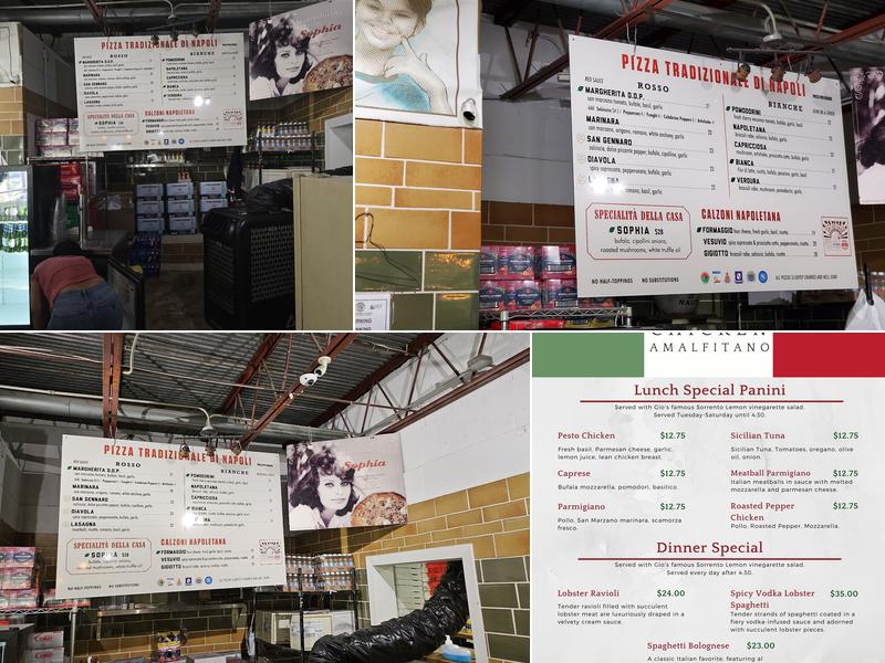 Antico Pizza Napoletana Menu
