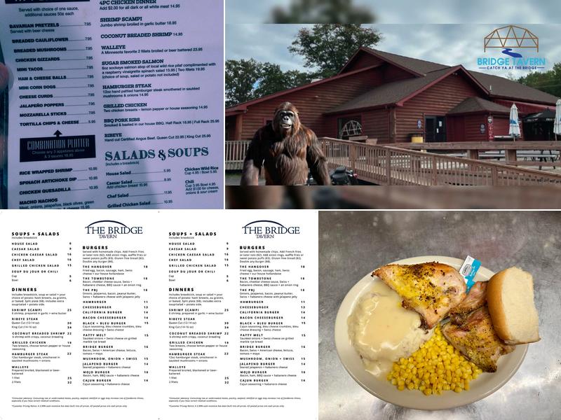 Bridge Tavern Menu