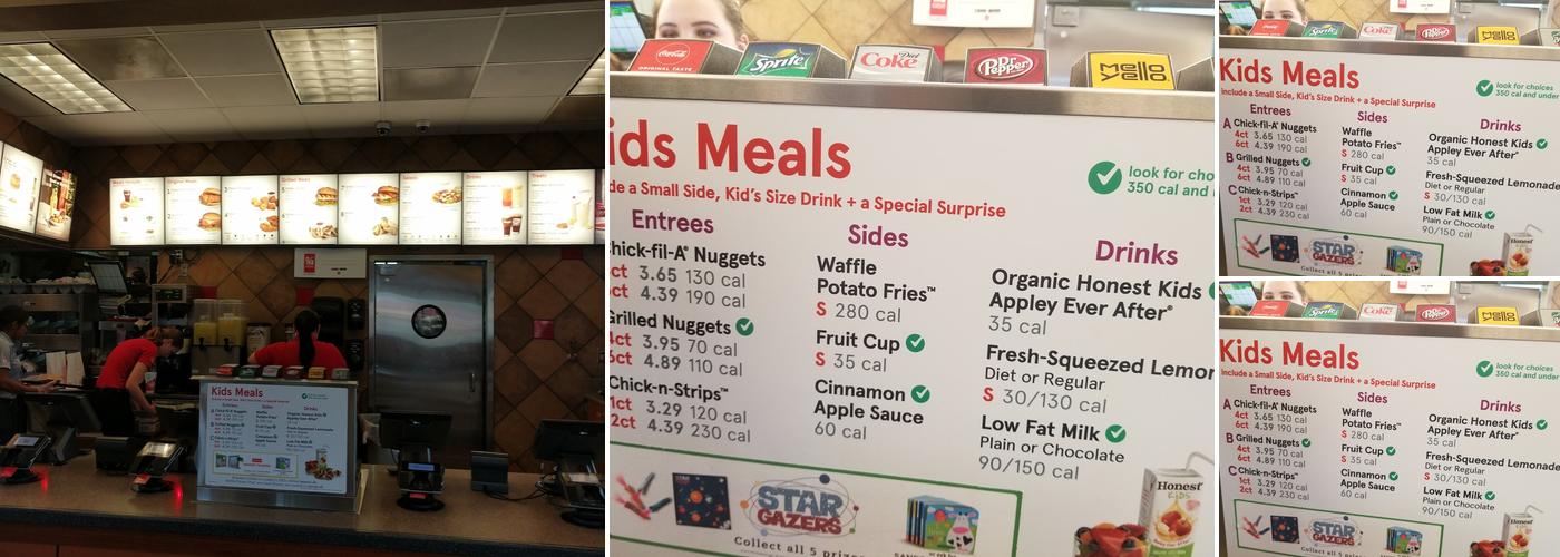 Chick-fil-A Menu