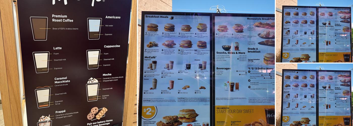 McDonald's Menu