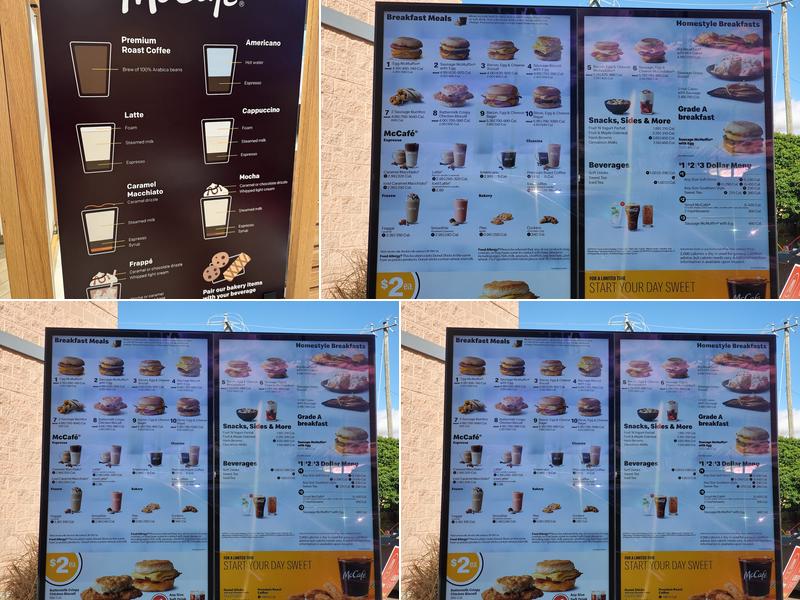 McDonald's Menu