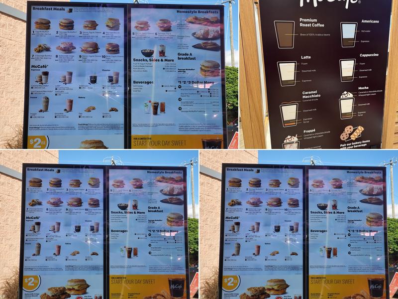 McDonald's Menu