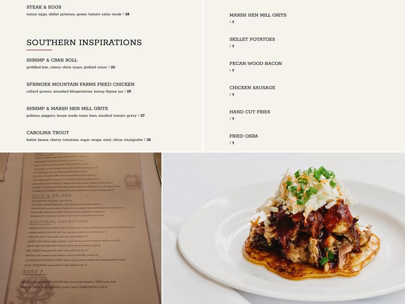 South City Kitchen Midtown Menu