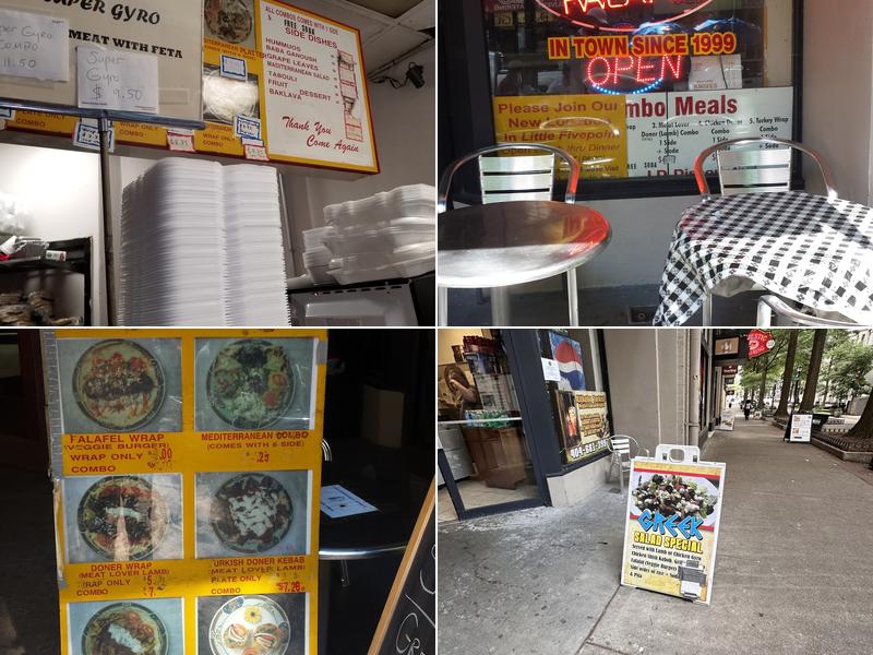 Ali Baba Mediterranean Menu