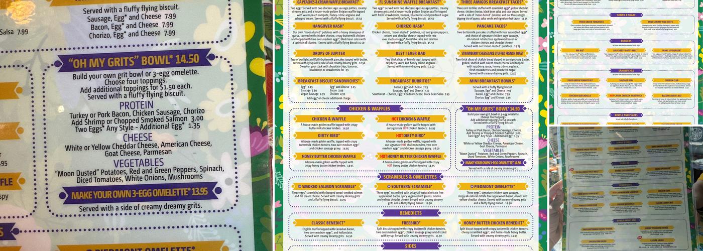 The Flying Biscuit Cafe Menu