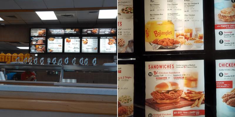 Bojangles Menu