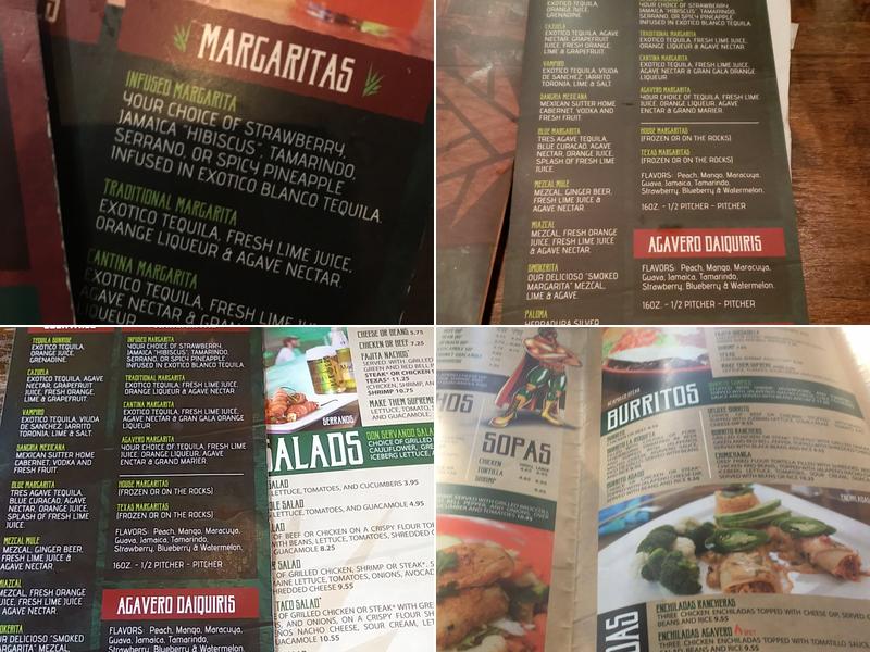 Agavero Cantina - West Midtown Menu