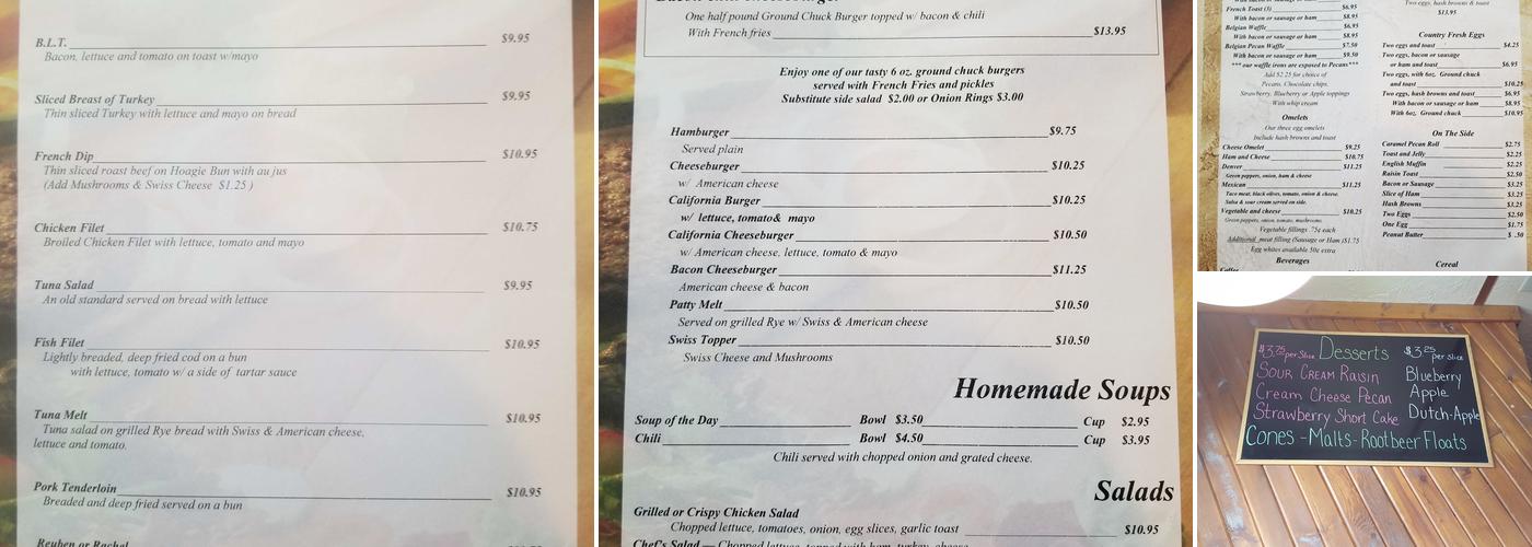 Spotlite Cafe & Ice Cream Shop Menu