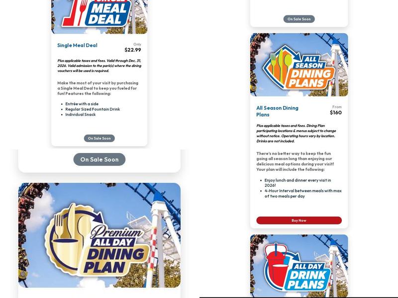 Tidal Wave Café Menu